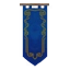 Blue banner