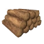 Core wood stack