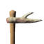 Antler pickaxe