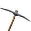 Iron pickaxe